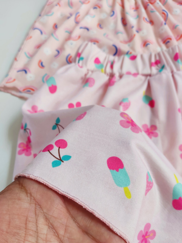 شلوارک فانتزی کوتاه پایین ژور دوزی ـ Women's Fantasy shorts
