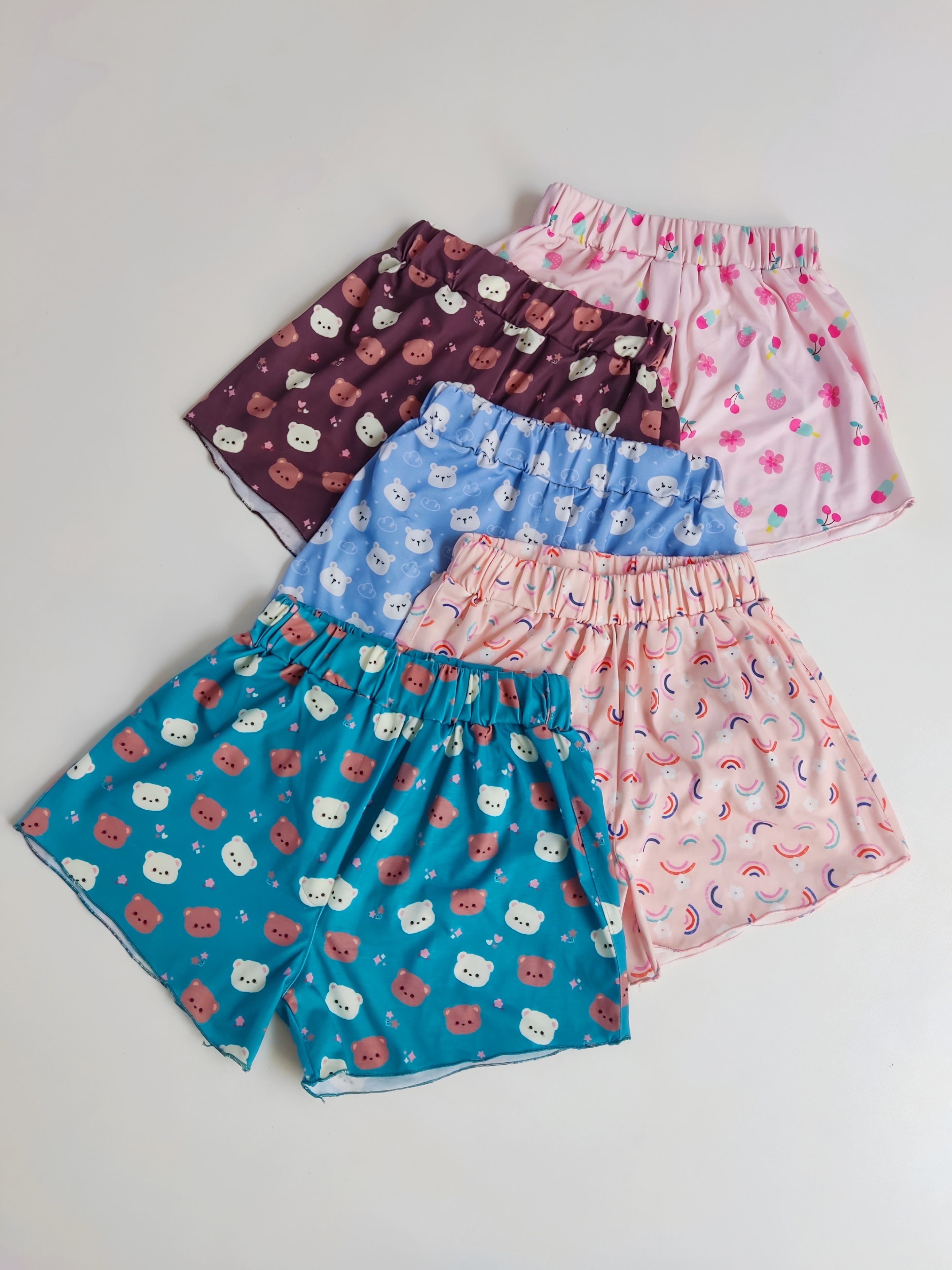 شلوارک فانتزی کوتاه پایین ژور دوزی ـ Women's Fantasy shorts