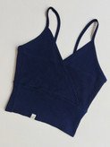 کراپ تاپ چپ و راستی بندی ـ Wrap-style crop top