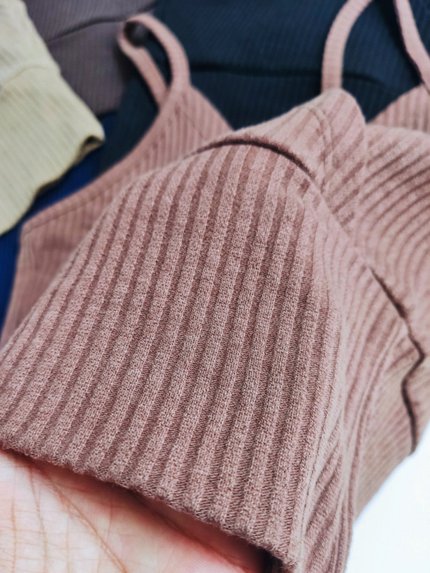 کراپ تاپ چپ و راستی بندی ـ Wrap-style crop top