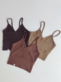 کراپ تاپ چپ و راستی بندی ـ Wrap-style crop top