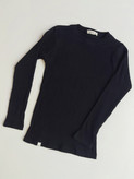 کراپ آستین بلند یقه گرد قد ۶۰ - Long-sleeve crew-neck crop , length 60 cm
