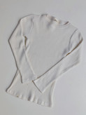 کراپ آستین بلند یقه گرد قد ۶۰ - Long-sleeve crew-neck crop , length 60 cm