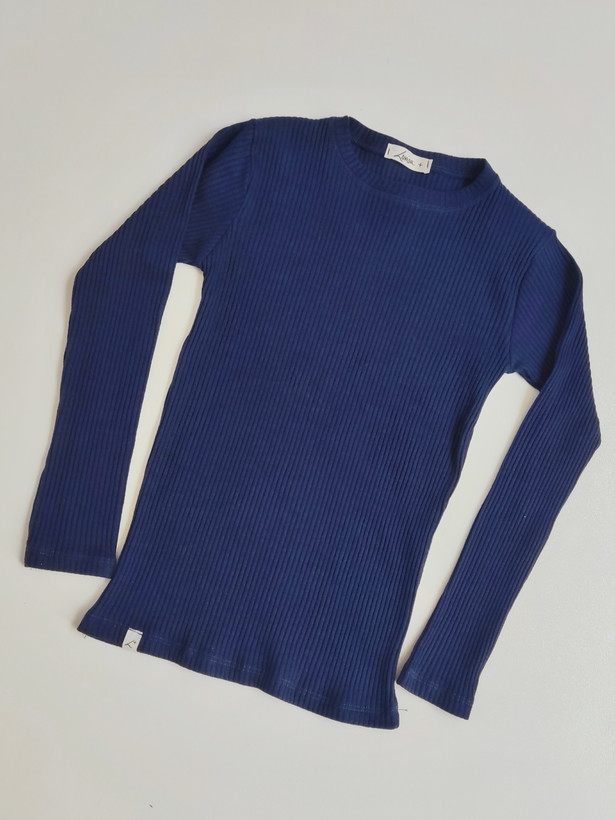 کراپ آستین بلند یقه گرد قد ۶۰ - Long-sleeve crew-neck crop , length 60 cm