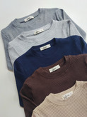 بادی آستین بلند یقه گرد ـ Long-sleeve crew-neck bodysuit