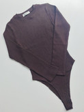 بادی آستین بلند یقه گرد ـ Long-sleeve crew-neck bodysuit