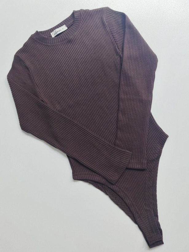 بادی آستین بلند یقه گرد ـ Long-sleeve crew-neck bodysuit