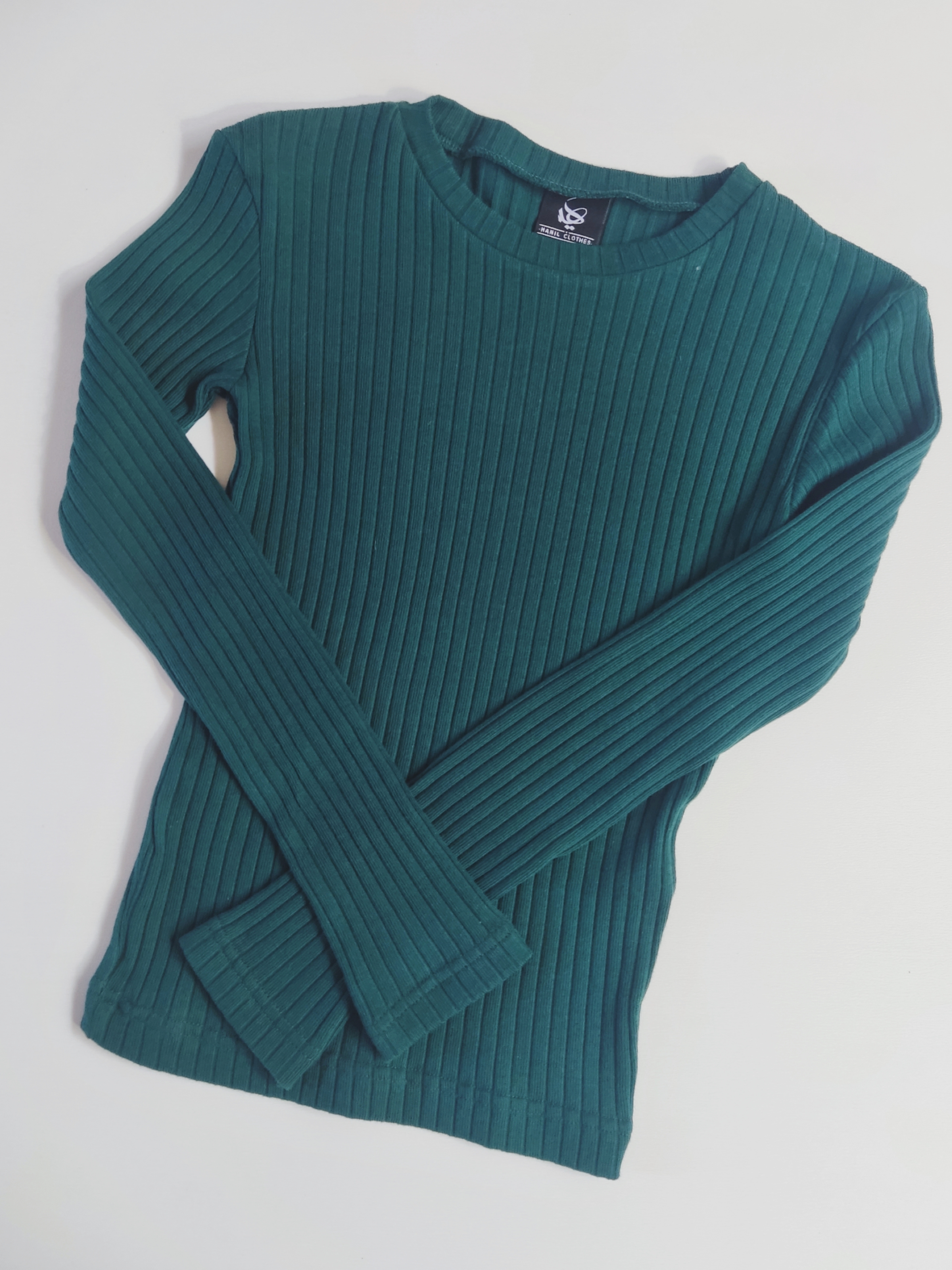 بلوز بافت آستین بلند - Long-sleeve knit blouse